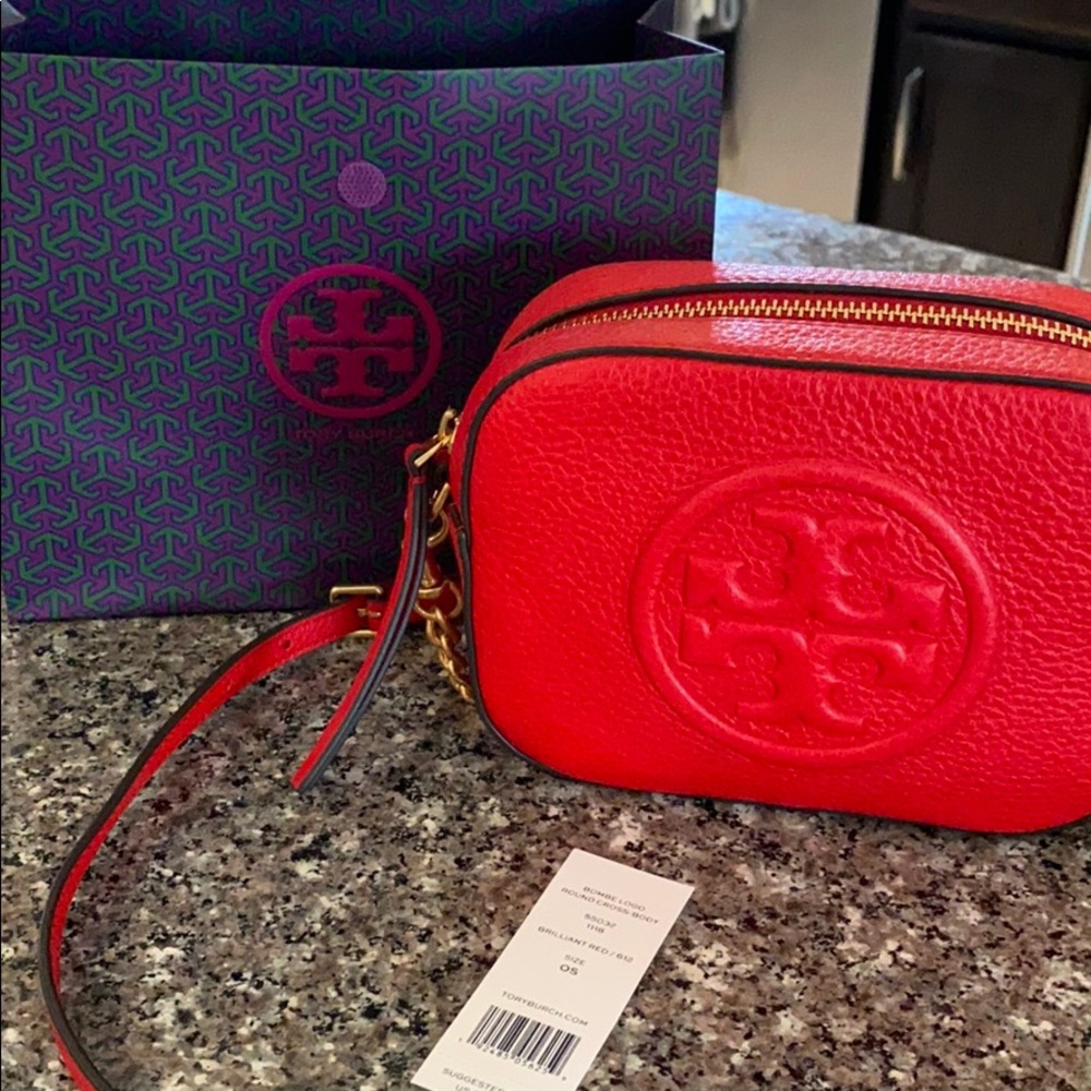 NWT Tory Burch limited edition logo mini crossbody